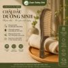 Lược Sừng Trâu Massage Da Đầu Dưỡng Sinh Phương Đông,Giảm Đau Đầu Cổ Vai Gáy,Chống Rụng Tóc