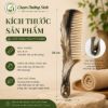 Lược Sừng Trâu Massage Da Đầu Dưỡng Sinh Phương Đông,Giảm Đau Đầu Cổ Vai Gáy,Chống Rụng Tóc
